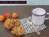 Scones aux abricots et flocons d’avoine {Bataille food #25}