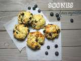 Scones aux myrtilles