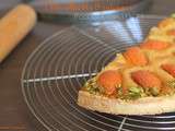 Tarte aux abricots et calissons