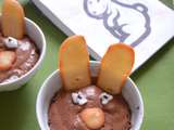 Lapin en mousse en chocolat