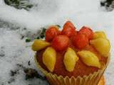 Muffins au miel et aux agrumes