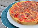 Quiche à la tomate à la provençale