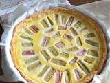 Tarte à la rhubarbe et à la migaine