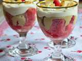 Trifle aux biscuits roses de Reims