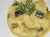 Risotto de courgettes