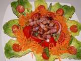 Salade aux lardons