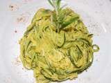 Spaghetti de courgettes