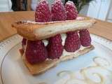 Millefeuille de framboises et crème brûlée : j’aime pas les limaces