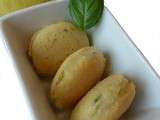 Premiers mots et  Whoopies au basilic et au citron