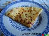 Crêpes beurre sucre citron