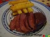 Magret de canard laqué au vinaigre balsamique Melfor, miel et sauce soja (au four)