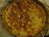 Quiche au surimi et au curry