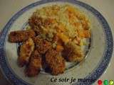 Riz aux poireaux et carottes