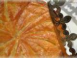 Galette des rois frangipane/rhubarbe