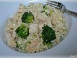 Risotto poulet/brocolis