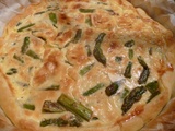 Quiche asperge-chevre