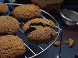 Biscuits craquelés au chocolat et spéculoos