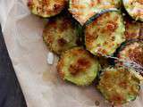 Courgettes panées au parmesan