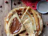 Crêpes et pâte à tartiner chocolat – noisette