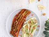 Saumon Gravlax aux pistaches