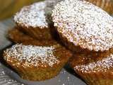 Petits gâteaux au sarrasin, pistaches et thé matcha