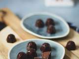 Chocolats maisons ganache framboise