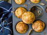 Muffins aux courgettes et son d'avoine