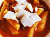 Tteokbokki coréens pimentés: recette simple - Chan