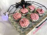 Cupcake zombie chocolat-framboise