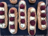 Eclairs framboise estragon