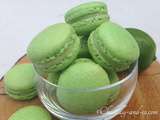 Macarons au citron vert