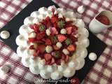 Pavlova aux fraises