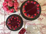 Tarte framboise chocolat