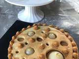 Tarte poire caramel