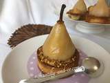 Tartelettes surprises poires caramel