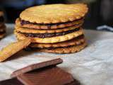 Sablés fourrés au chocolat comme des princes de lu