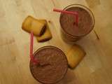 Milkshake (ou lait frappé) au chocolat