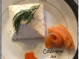 Crémeux au saumon fumé