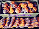 Meringue multi color au thermomix