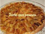 Tarte aux prunes