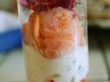 Verrine tomate saumon endive au thermomix