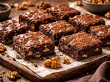 Brownie aux noix : recette facile et fondante