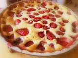 Clafoutis aux cerises et aux fraises