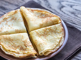 Crêpe bretonne sucrée