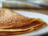 Crêpes à la farine de châtaigne