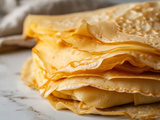 Crêpes à la fleur d’oranger