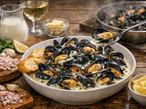 Moules à la crème