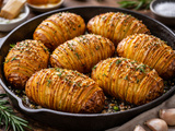 Pommes de terre à la suédoise (Hasselback)