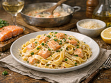 Tagliatelle au Saumon