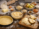 Tarte aux poires aux amandes